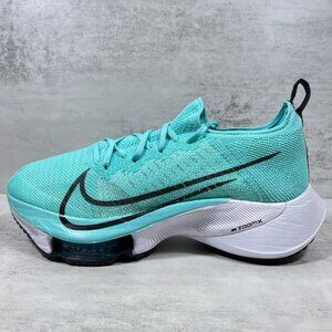 Nike Air Zoom Tempo NEXT% Flyknit Running Shoes - Women's Size 9.5 - Turquoise
